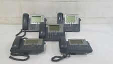 Lot Of 5 Cisco 7942 Ip Business Voip Phone