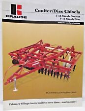 Krause Coulter Disc Chisels 4800 Series Landsaver Landking 5-13 Shank Brochure