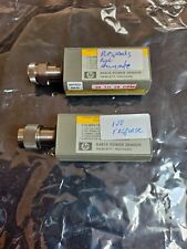 Hp 8481a Rf Power Sensors Qty Of 2 One Broken One Sort Of Works As Is. No Rtn