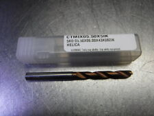 Ctmi 5.50mm Coolant Thru Carbide Drill 5xd 05.50x06.00x43x082ik Helica Loc1304a