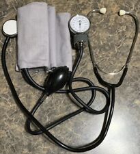 Omron Adult Bp Cuff Dual Head Stethoscope And Blood Pressure Kit - Gray