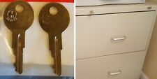 101e-225e 2 Keys For Esp Office Furniture Desk File Cabinet Cut To Your Key Code