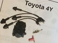 Toyota Forklift 4y Engine Tune Up Kit Parts Wires Cap Rotor Plugs Sy86803