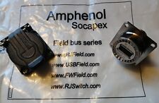 Amphenol Socaplex Adapter Usb A Rcpt To Usb A Rcpt Receptacle Panel Mount