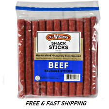 Old Wisconsin Beef Sausage Snack Sticks Ready To Eat 26 Oz- Fast Shipping