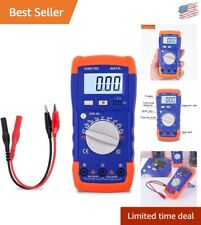 Handheld Capacitor Tester - Lcd Display With Back Light - Auto Discharge Feature