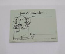 Vintage 1987 3m Post-it Notes Reminder Kids Stuff Cute
