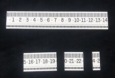 Brunson Ke Wyteface 0.05mm Zeroed Optical Tooling Scales 144 45 26 10mm