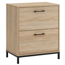 Saude North Avenue Lateral File Cabinet In Engineered Wood-charter Oak Finish