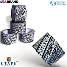 4 Rolls Security Tape Box Sealing Packing Tape 3x330 1.8mil Utape Brand