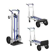 Convertible Hand Truck Dolly 1000 Lb. 2-4 Wheel Cart Moving Equipment Appliance