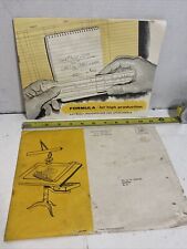 Vintage Caterpillar Traxcavator Brochure Formula For High Production Envelope