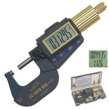 Digital Micrometer Outside 0-10.00005 Electronic X-large Display Data Connect