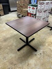 Used Restaurant Table And Base Set 30 X 30