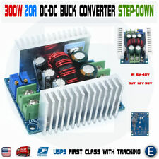 300w 20a Dc-dc Buck Converter Step Down Module Adjustable Charger Board Ps