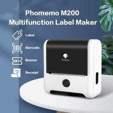 Phomemo 80mm Label Maker Machine Portable Bluetooth Wireless Mini Mobile Printer