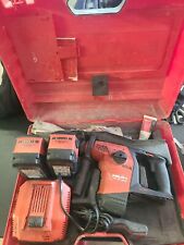 Hilti Te 30-a36 Cordless Rotary Hammer Drill W Charger 2 Battery 6.0 Ah