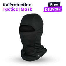 Balaclava Face Mask Uv Protection Ski Sun Hood Tactical Mask For Men Women Black