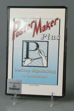Software Manual Macintosh Poster Maker Plus Desktop Sign Making 87 Broderbund