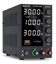 Variable 30volt 10amp Dc Power Supply With 5 Volt Usb Charging Port