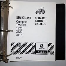 New Holland Compact Tractors 1920 2120 3415 Service Parts Catalog Fnh17412l