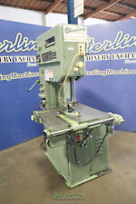20 Used Johnson Vertical Bandsaw With Power Table Feed Mdl. V-20 A6727