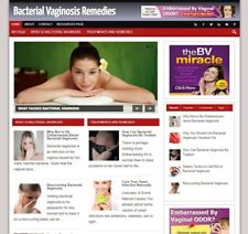 Bacterial Vaginosis Turnkey Website - Online Affiliate Business For Sale