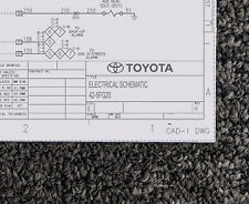 Toyota Forklift 42-5fg20 Electrical Wiring Diagram Manual