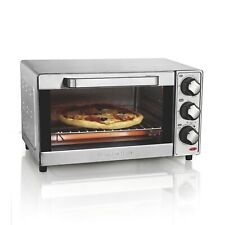 Hamilton Beach Countertop Toaster Oven Pizza Maker Stainless Steel 31401