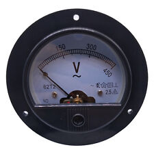 Us Stock Ac 0 450v Round Analog Volt Pointer Needle Panel Meter Voltmeter