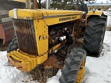 Minneapolis Moline G 706 G706 Running Antique Tractor Huge Must See Collection