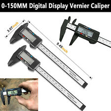 6 Micrometer Digital Measuring Tool Caliper Vernier Gauge Metric 150mm 6-inch