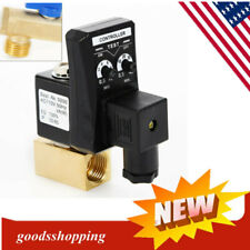 Electronic Timed Air Compressor Gas Tank Automatic 2way Drain Valve Ac 110v 12