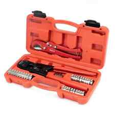 Pex Clamp Tool Kit 3 8-1 W Rings Tubing Cutter - All-in-one Crimping Set