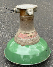 Large Crouse - Hinds Explosion Proof Light Green Porcelain Industrial Lighting