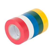 12 In. X 20 Ft. Colored Electrical Tape 5-pack