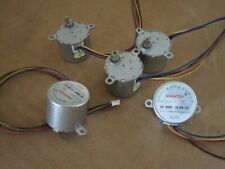 Lot Of 5 W-24byj 5v High Speed Camera Motor With Gear Reduction Drive Gearbox