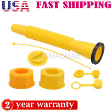 1x Gas Can Spout Nozzle Vent Kit For Plastic Gas Cans Old Style Cap