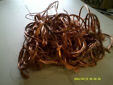 9lbs 3 Oz Of Scrap Copper Wire For Artcraft Melt - Bright- Raw Material