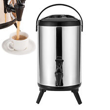 Insulated Hot And Cold Beverage Dispenser Server 2.11gallon Stainless Steel