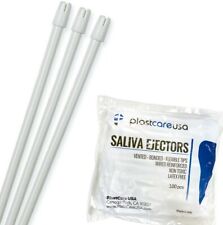 1500 15 Bags Saliva Ejectors Ejector White Dental Suction Tips Evacuation