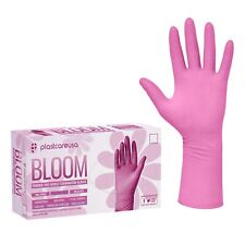 1000 Medium Nitrile Exam Disposable Pink Gloves Latex Powder Free Nail