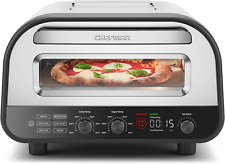 Indoor Pizza Oven - Makes 12 Inch Pizzas In Minutes Heats Up To 800f - Counter