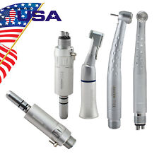 Dental E-generator Led High Speed Low Speed Handpiece Kit Push Button 24 Hole