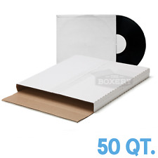 50 Record Mailing Boxes Vinyl Record Mailers Multi-depth The Boxery