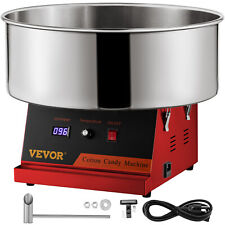 Vevor Cotton Candy Machine 1050w Electric Commercial Floss Maker 19.7 Red
