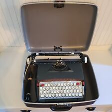 Vtg Sears Medalist Power 12 Electric Portable Typewriter Hard Case Parts As Is