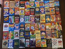 Huge Lot Of 55 Unopened Old Vintage Mlb Baseball Cards In Wax Packs. 55 Cards