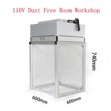 Dust Free Room Workshop 110v Laminar Flow Hood Bench Lab Air Flow Clean Workshop