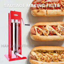 Hakka Commercial 7l 15lbs Sausage Stuffer Stainless Steel Meat Press Filler